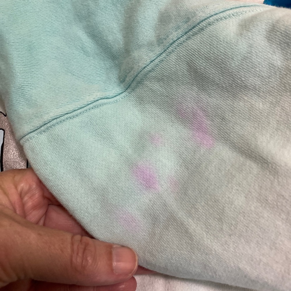 Walt disney world ombre retro sweatshirt L disney parks blues - Picture 5 of 8